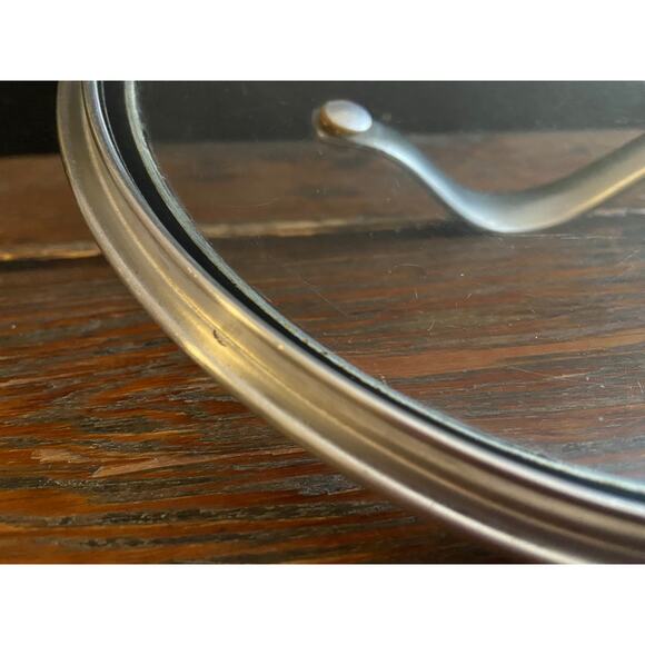 CALPHALON 9" Stainless Steel/Glass Lid - Picture 4 of 7